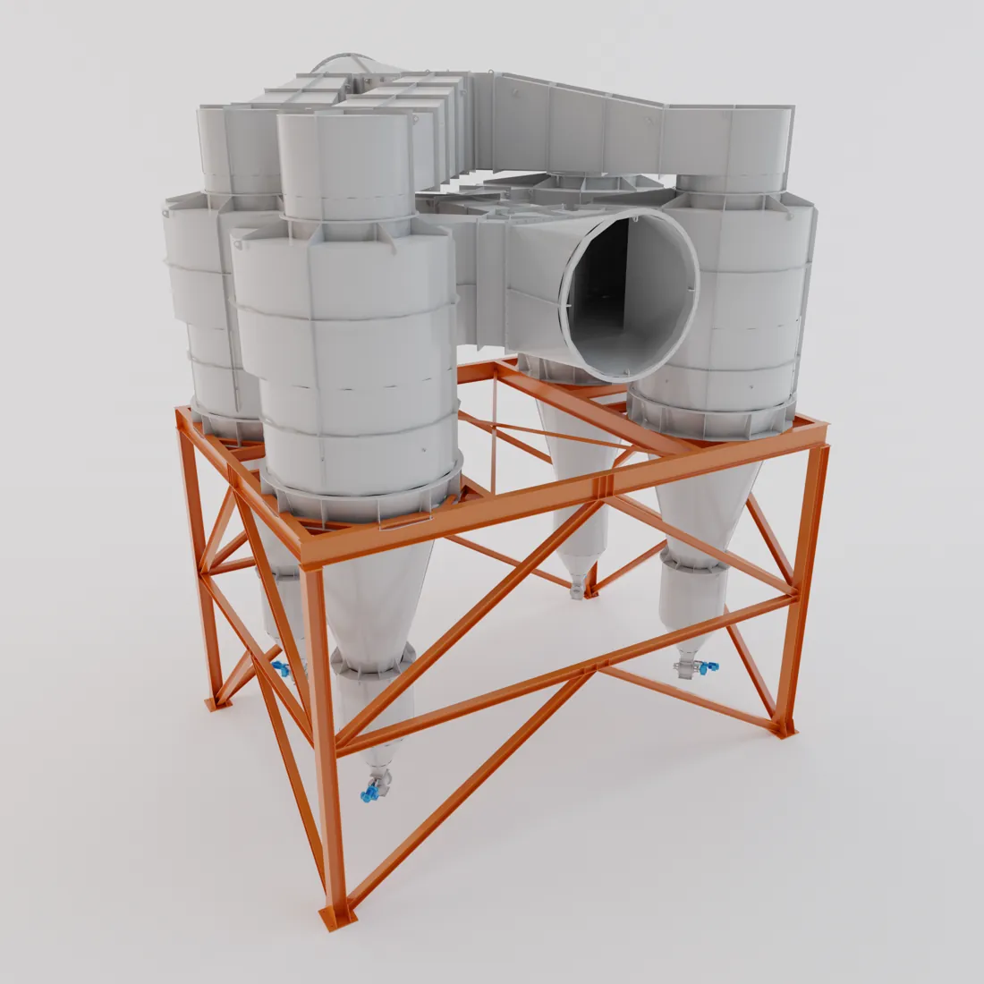 Pre-collectors — Kleema project rendering