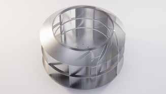 Kleema airfoil-blade impeller rendering