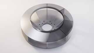 Kleema straight-blade impeller rendering