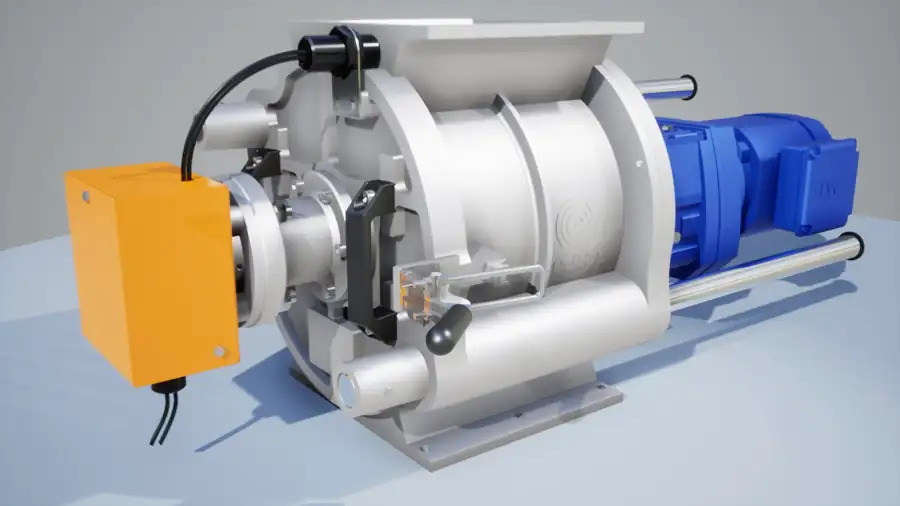 Rotary airlocks