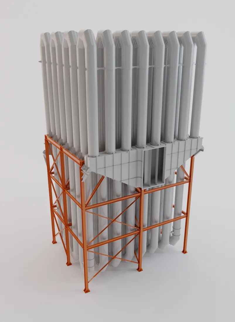 Gas coolers — Kleema project rendering